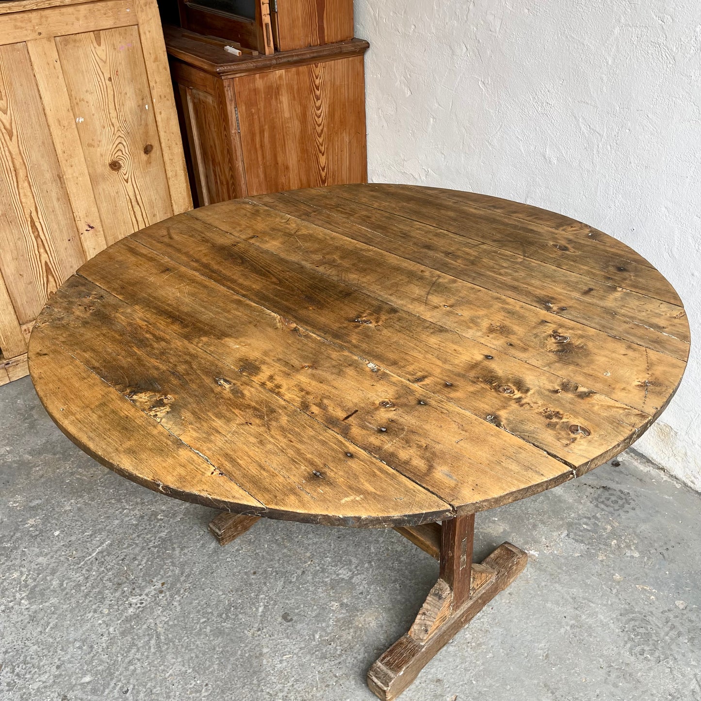 Antique French Wine Table