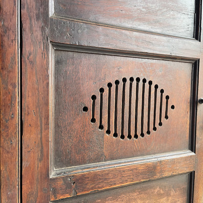 Antique Oak Bread Cupboard - #1829