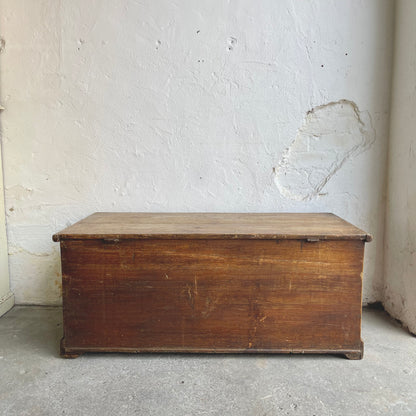 Antique Scumble Painted Blanket Box - #2027