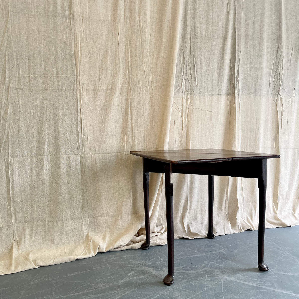 Antique Mahogany Envelope Table - #2266