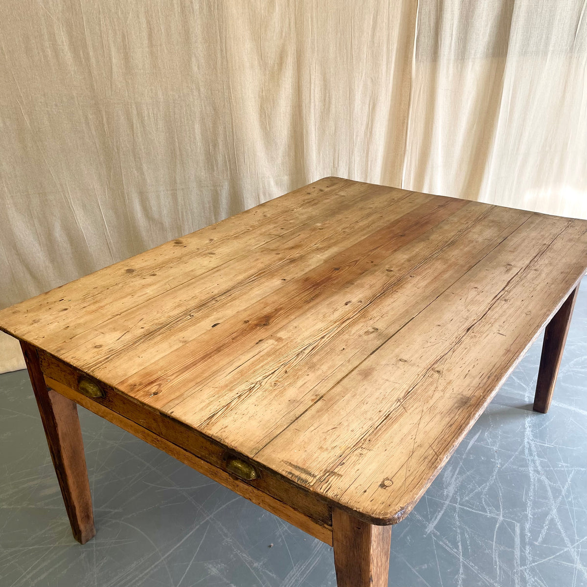 Antique Pine Table - #2376