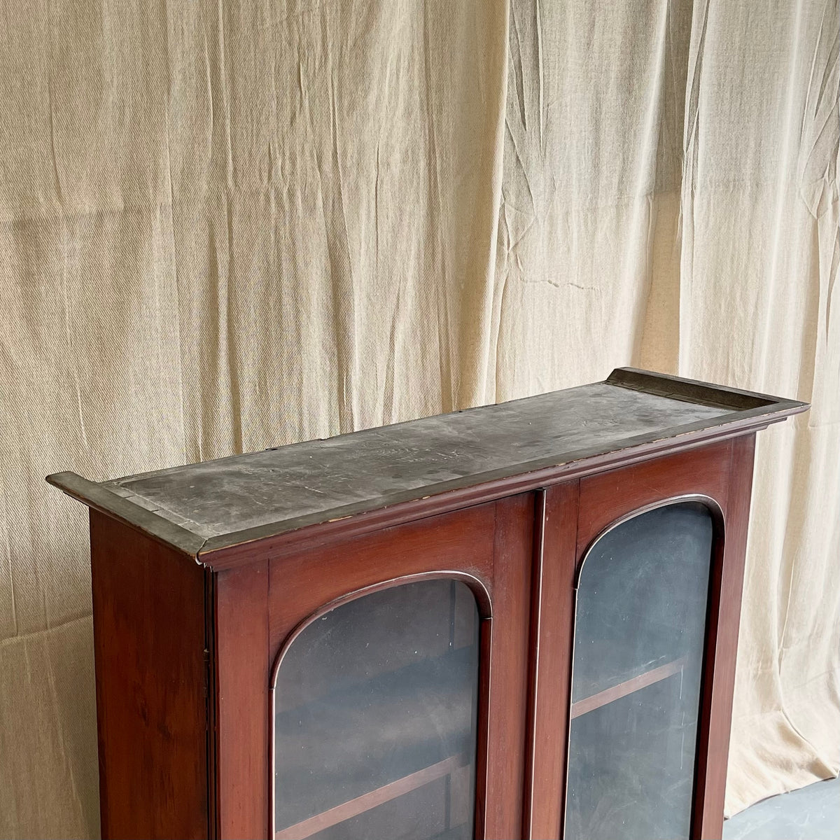 Antique Pine Glazed Cabinet - #2192f