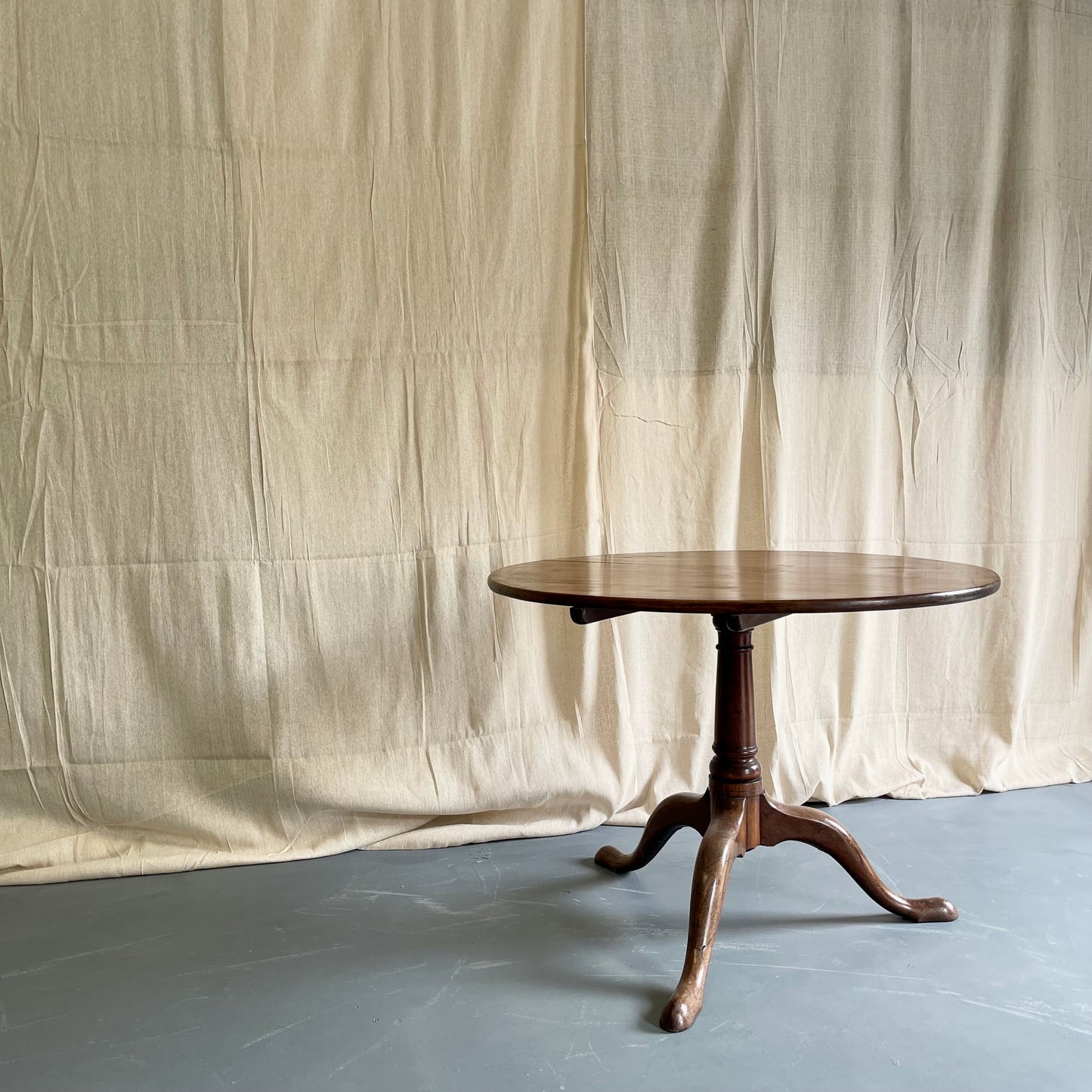 Antique Tilt Top Table - #2192