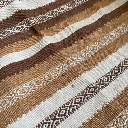 Vintage Cotton Rug - #1957