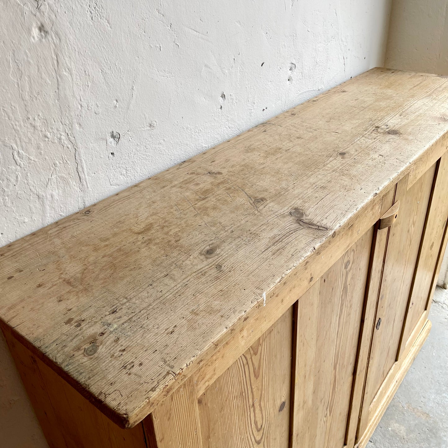 Antique Pine Sideboard - #1679