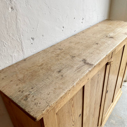 Antique Pine Sideboard - #1679