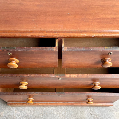 Antique Pine Chest Of Drawers