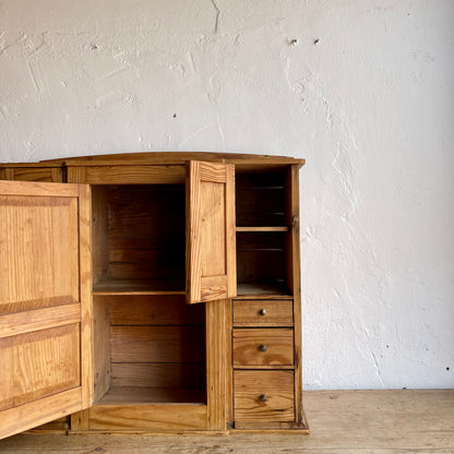 Small Pitch Pine Cupboard