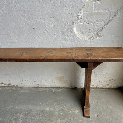 Antique Hall Bench - #1863