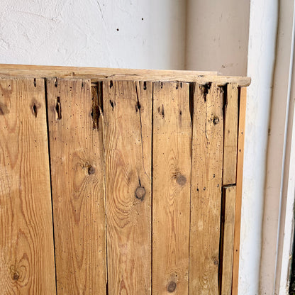 Unrestored Antique Pine Dresser Base -#1552