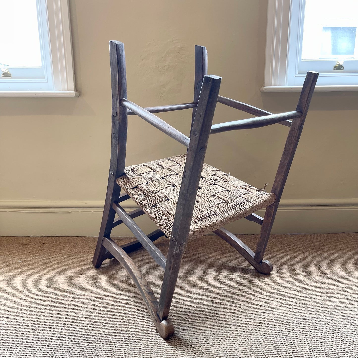 Antique Oak Armchair -#1569
