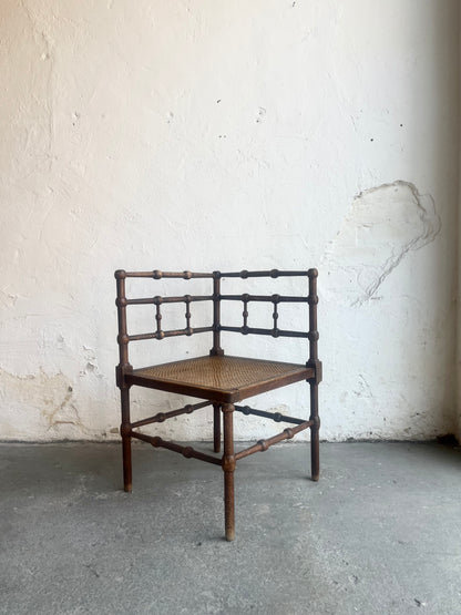 Antique French Bobbin Chair - #1564