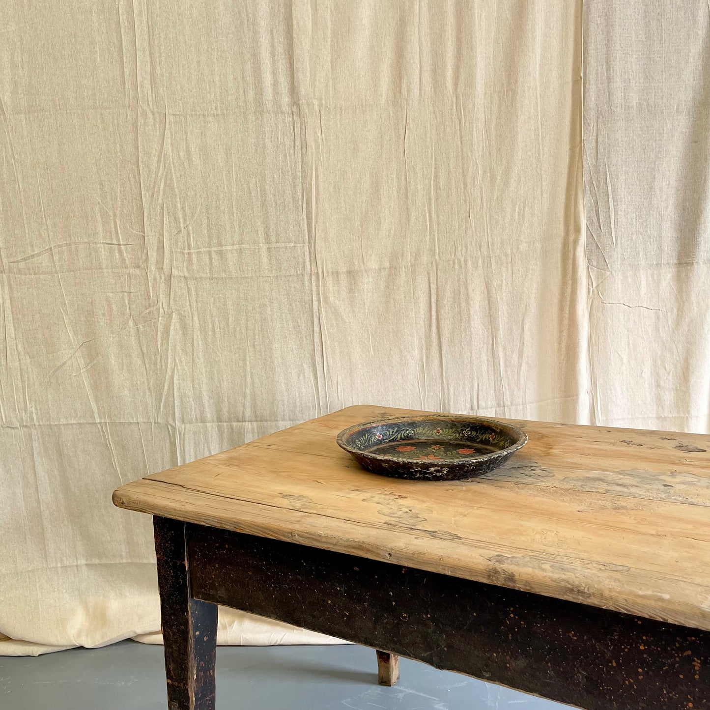 Antique Pine Table - #2191a