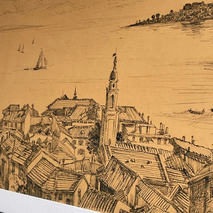 Original Framed Sketch