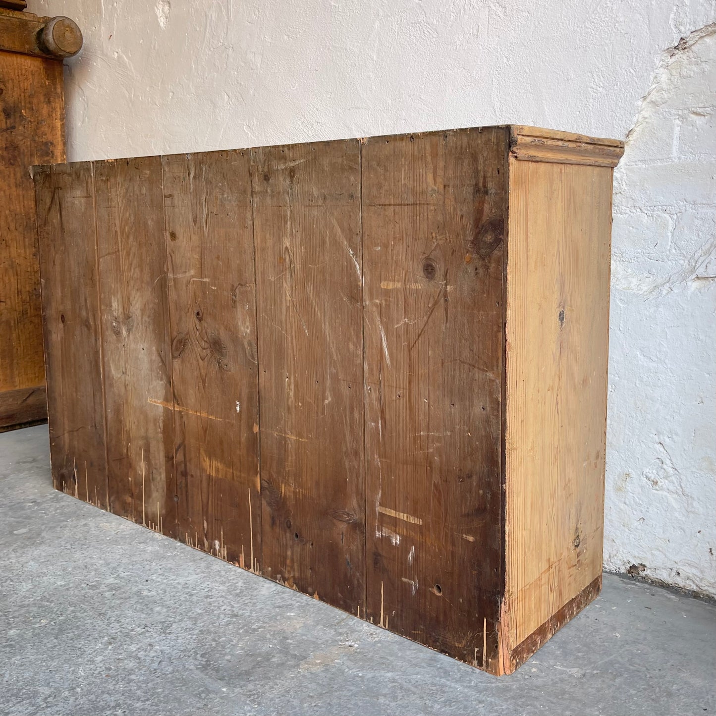Antique Pine Cupboard - #1826