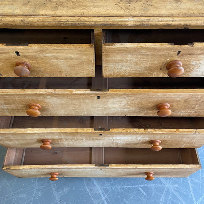 Antique Pine Chest of Drawers - #2415