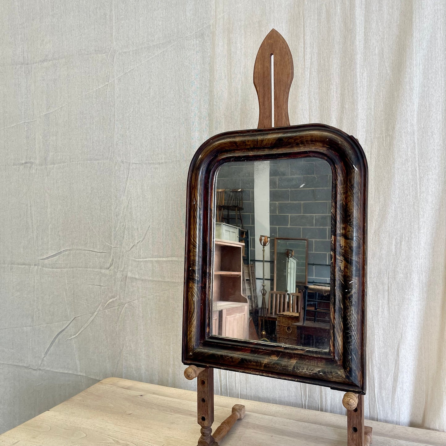 Antique French Mirror - #2209
