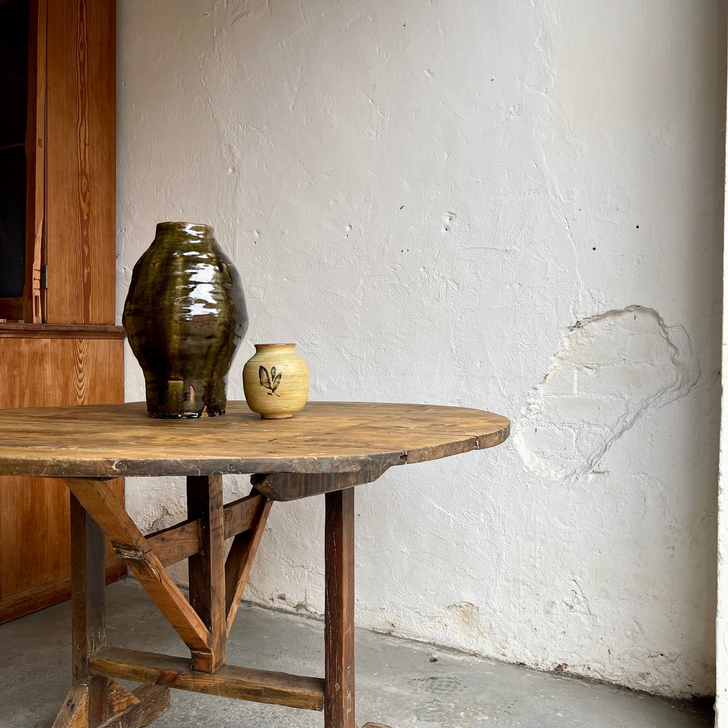 Antique French Wine Table