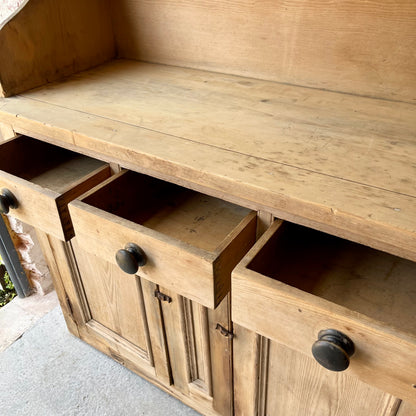 Antique Pine Dresser - #1625