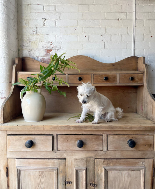 Antique Pine Dresser - #1625
