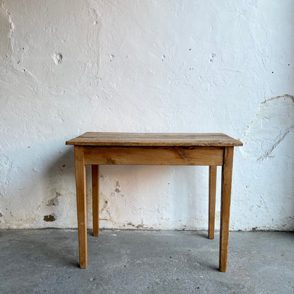 Small Antique Pine Table - #1875