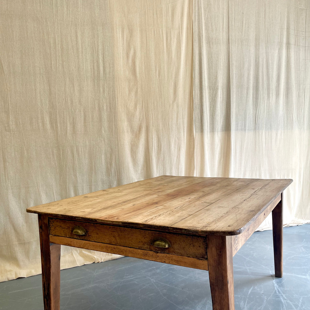 Antique Pine Table - #2376