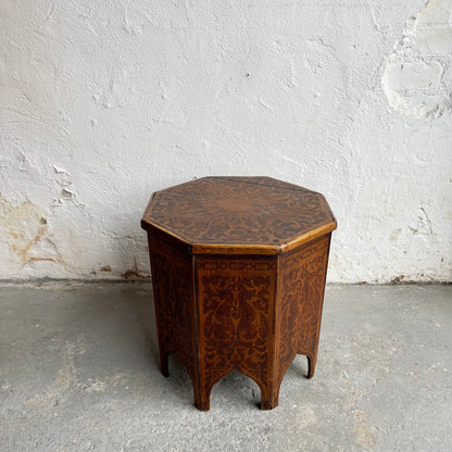 Victorian Pokerwork Table - #1708