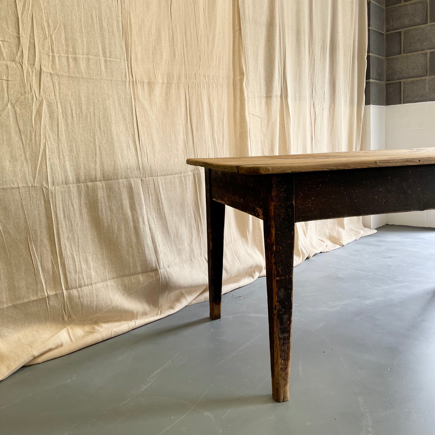 Antique Pine Table - #2191a