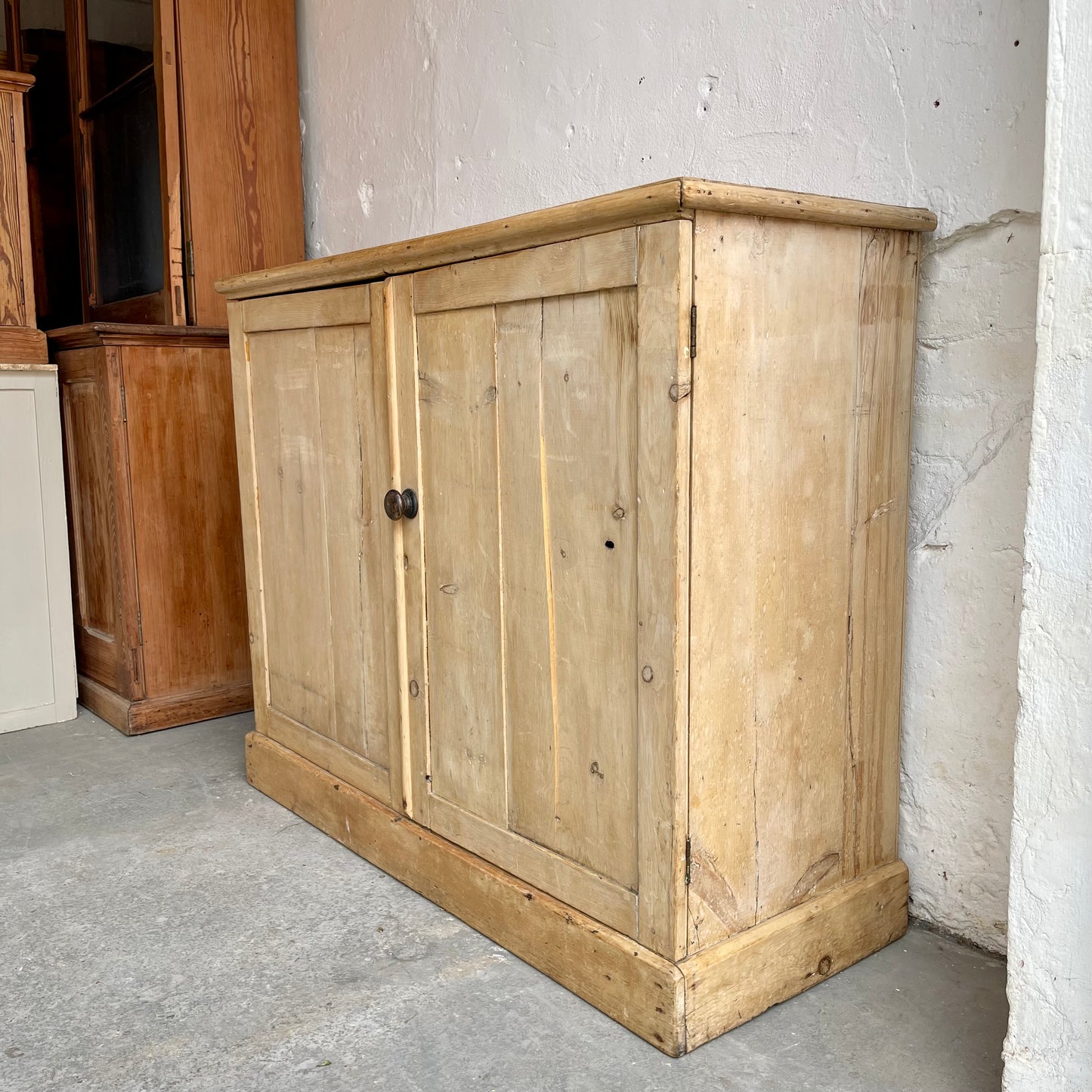Antique Pine Cupboard - #1607