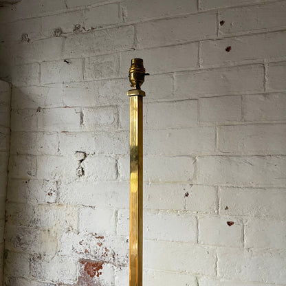 Vintage Brass Floor Lamp - #1939