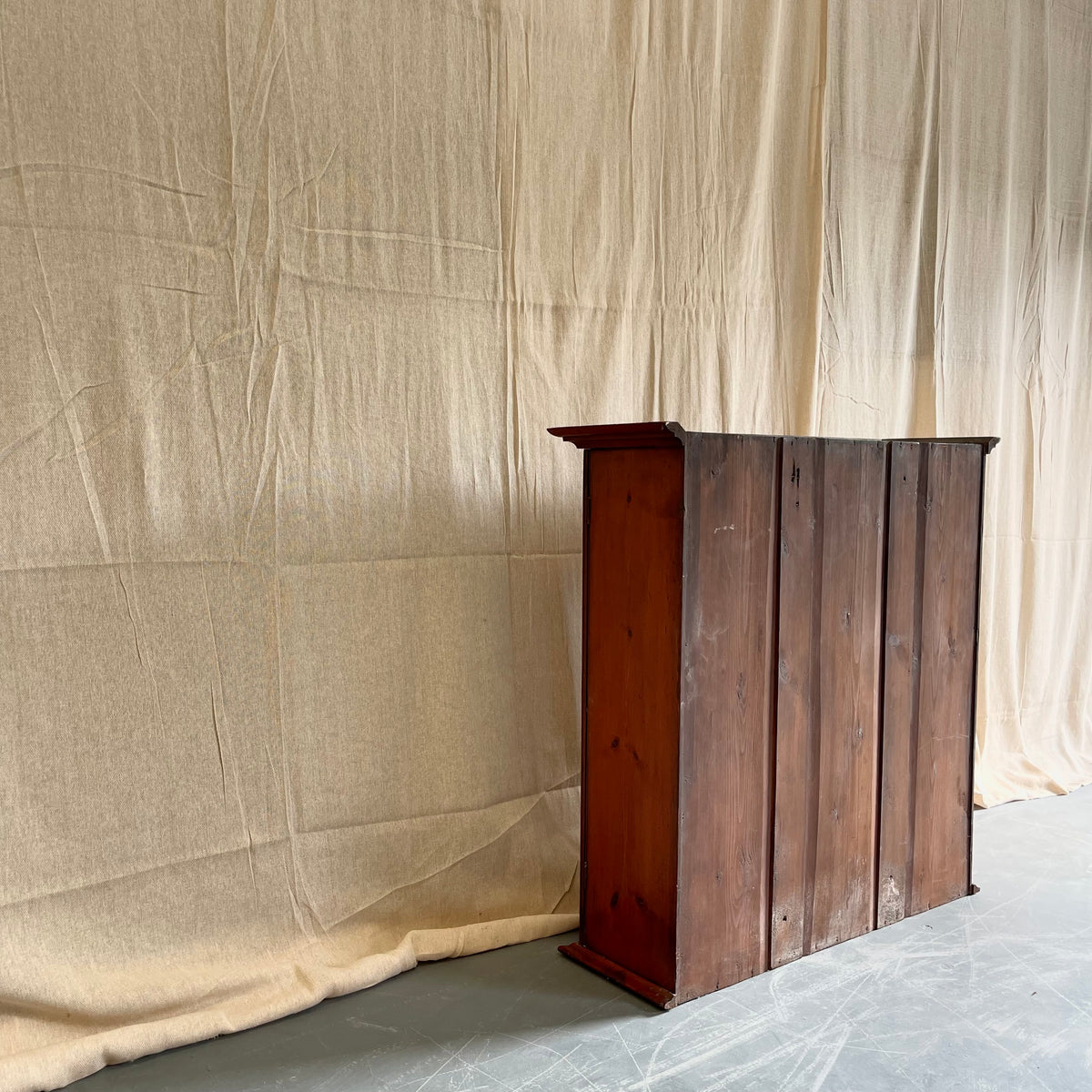 Antique Pine Glazed Cabinet - #2192f