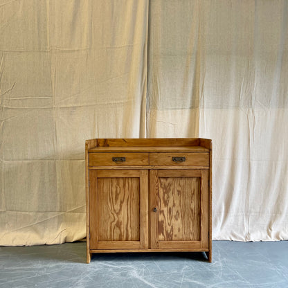 Antique Pine Cupboard - #2335