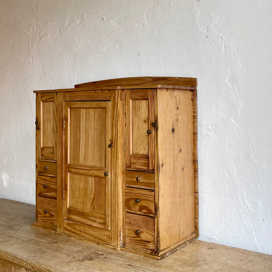 Small Pitch Pine Cupboard