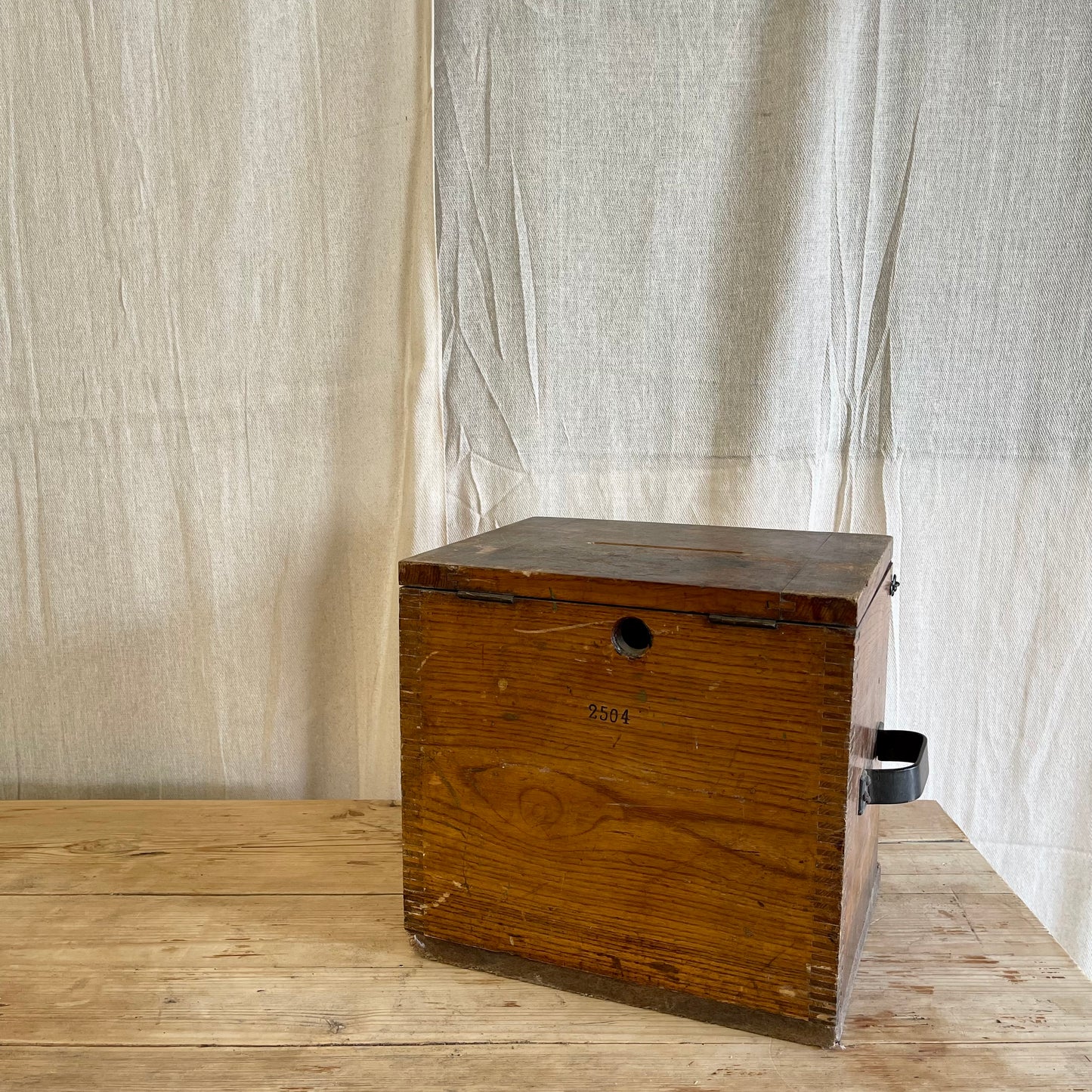 Vintage Ballot Box - #2191c