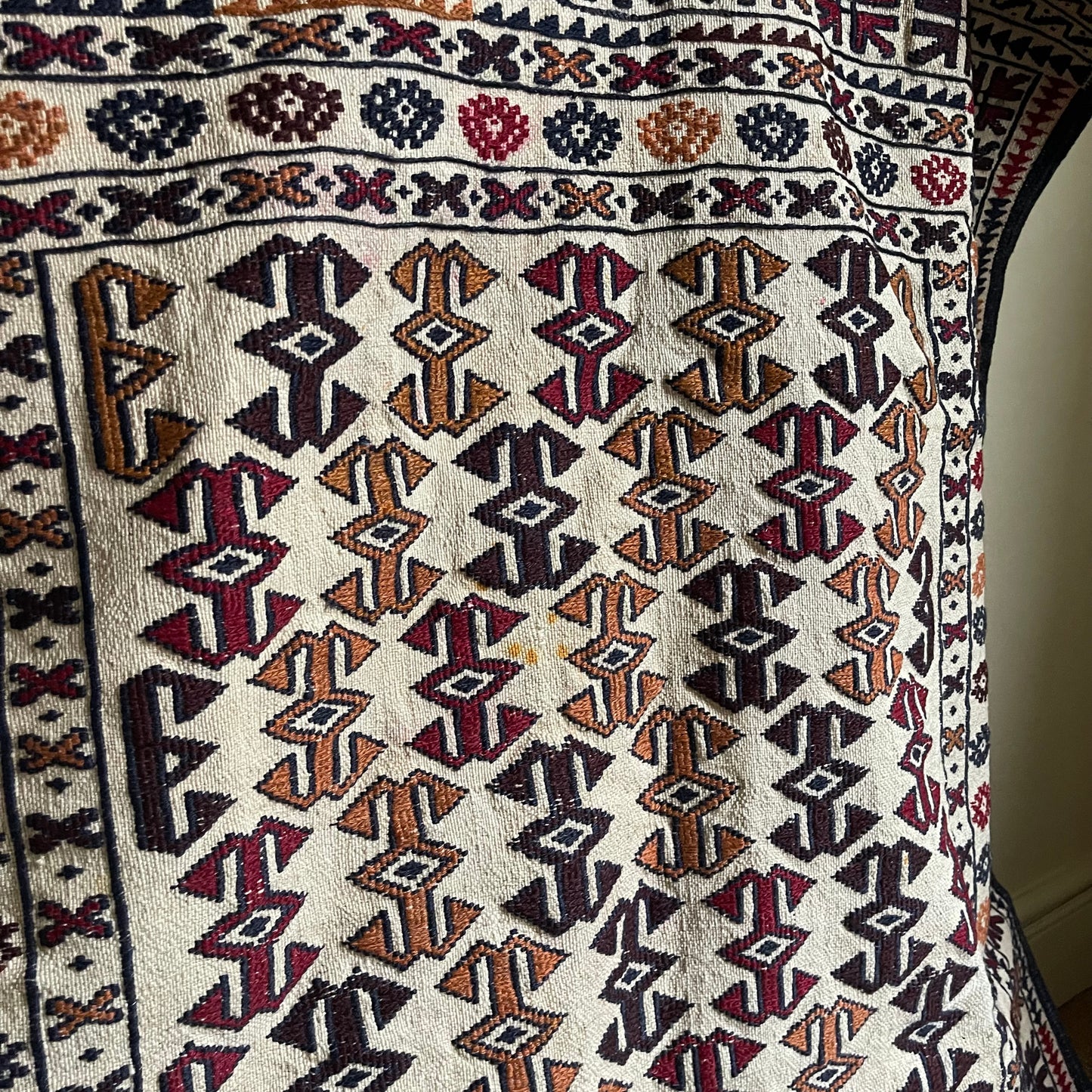 Vintage Afghan Wool Rug - #1941