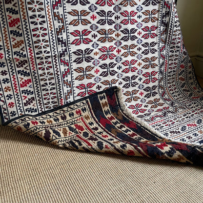 Vintage Afghan Wool Rug - #1940