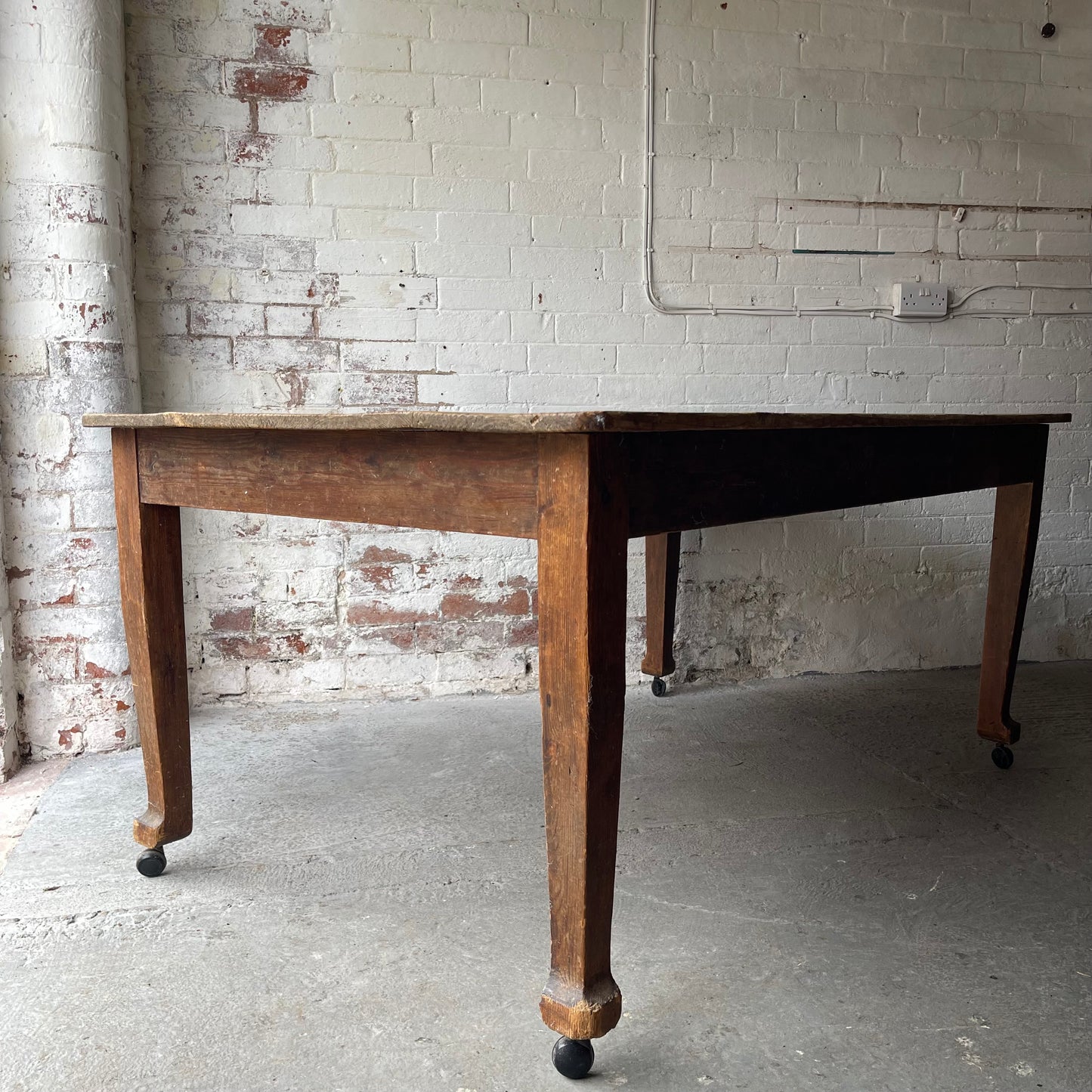 Antique Pine Table - #1958