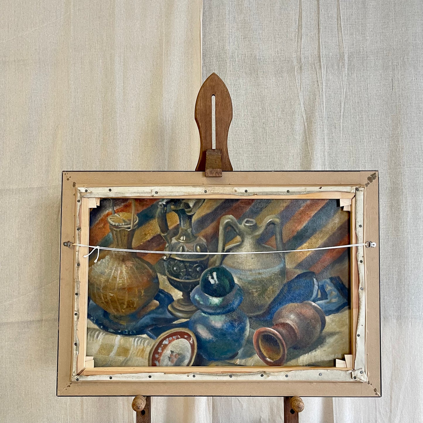 Vintage Framed Oil Painting - #2215