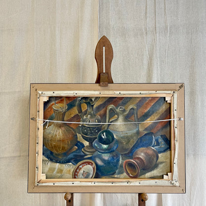 Vintage Framed Oil Painting - #2215