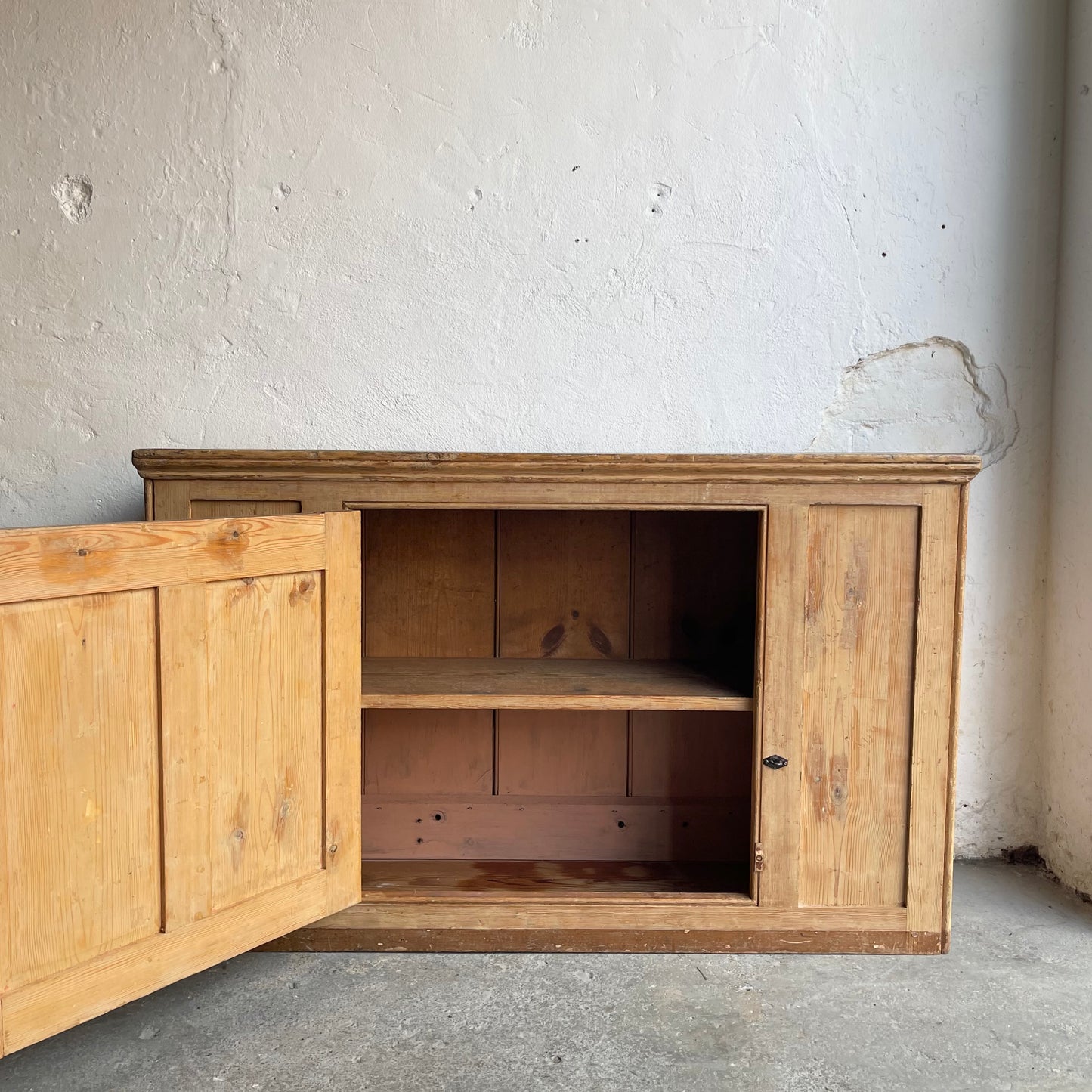 Antique Pine Cupboard - #1826