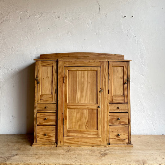 Small Pitch Pine Cupboard