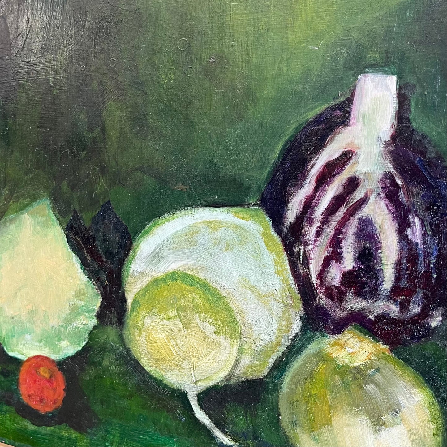 Vintage Still Life Oil Painting - #2176