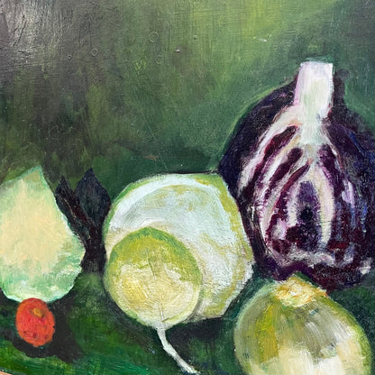 Vintage Still Life Oil Painting - #2176