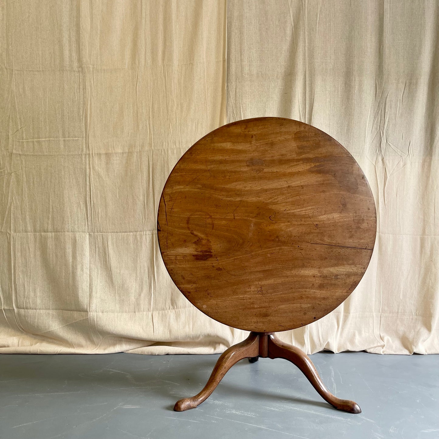Antique Tilt Top Table - #2192