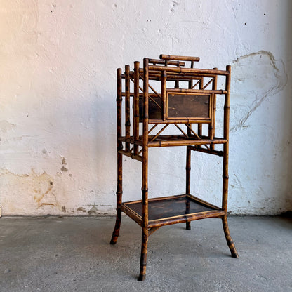 Antique Bamboo Paper Rack - #2022