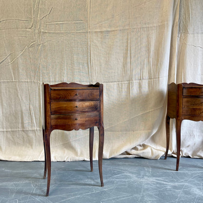 A Pair Of French Bedside Drawers - #2332
