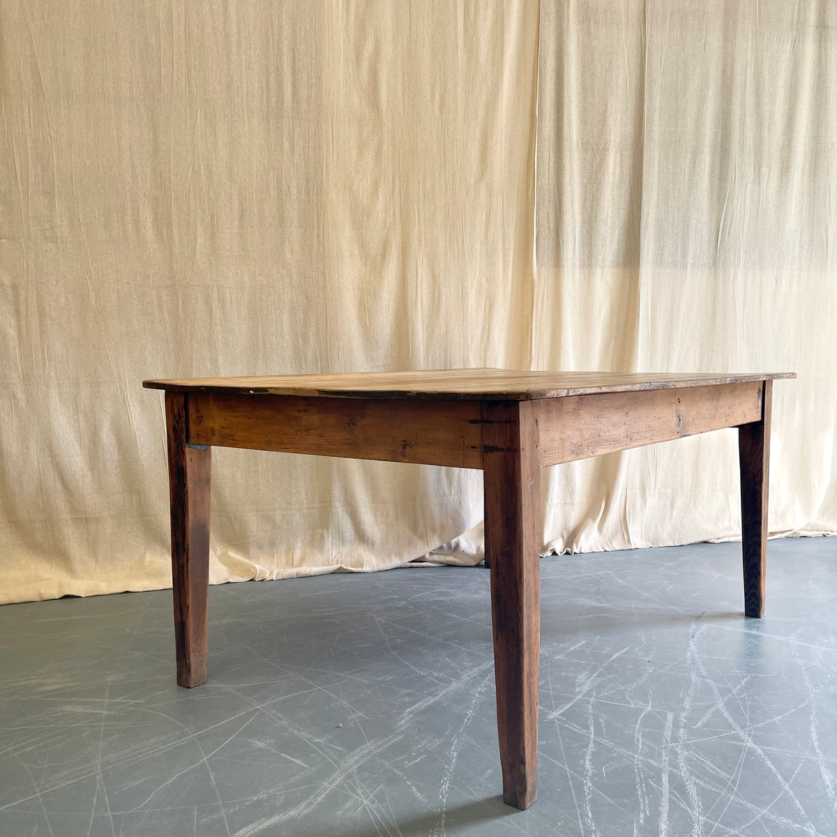 Antique Pine Table - #2376