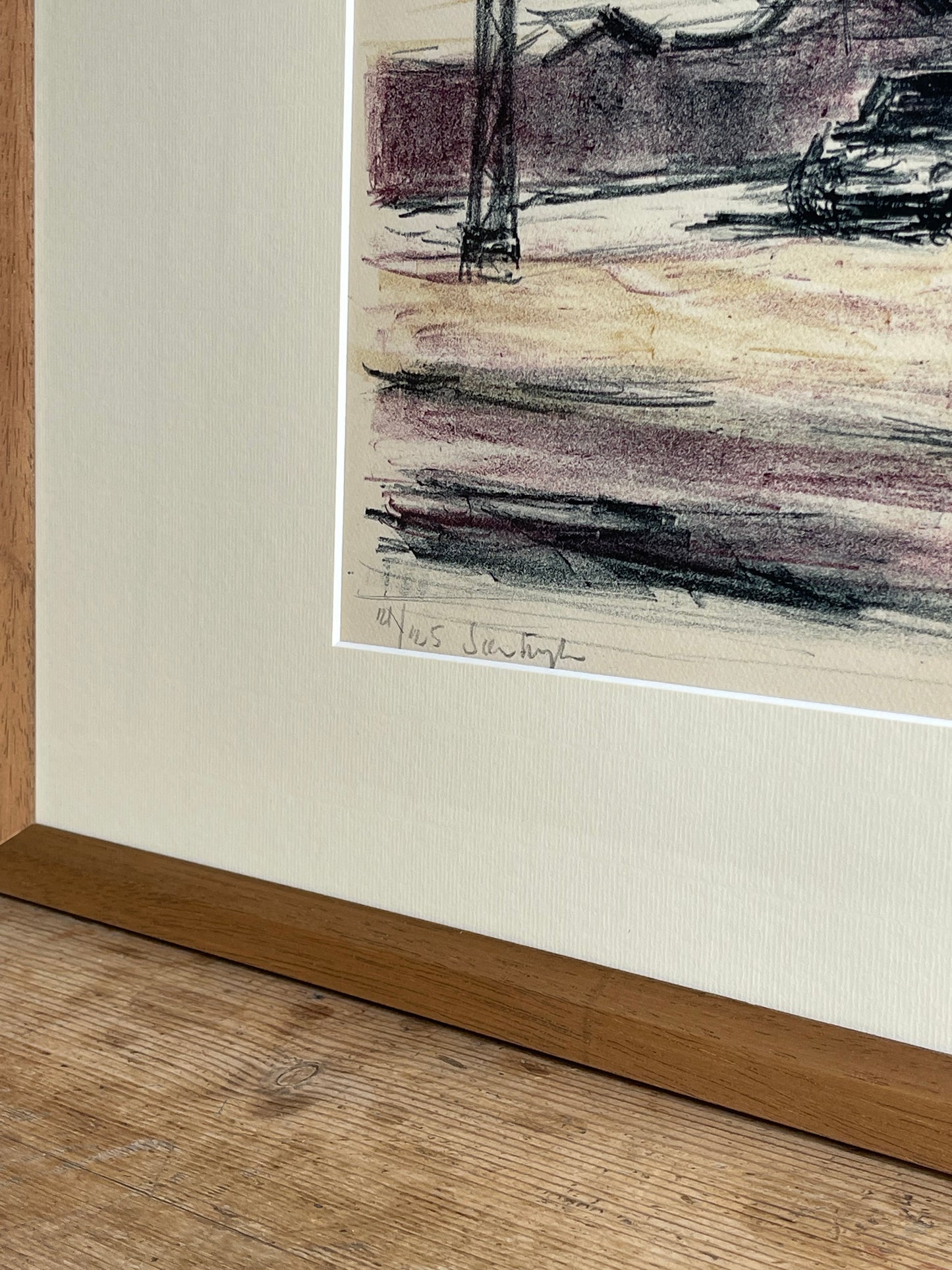 Original Framed Drawing