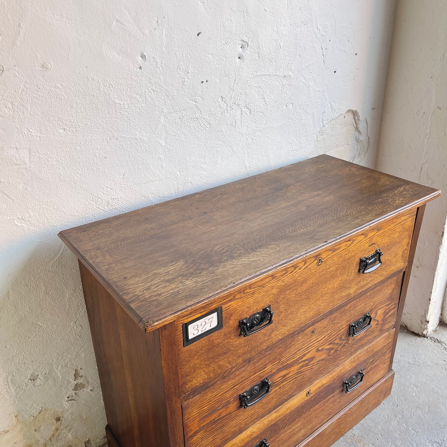 Antique Oak Chest of Drawers - #2000