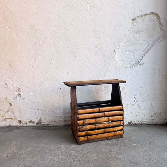 Vintage Bamboo Paper stand - #2133